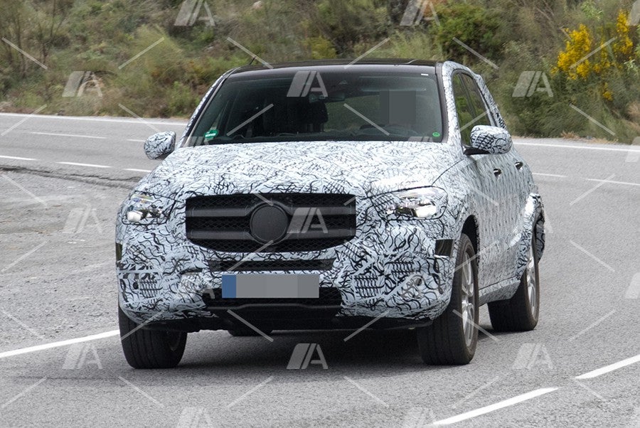 Nuevas fotos espía del futuro Mercedes GLE 2018 Nuevas fotos espía del futuro Mercedes GLE 2018