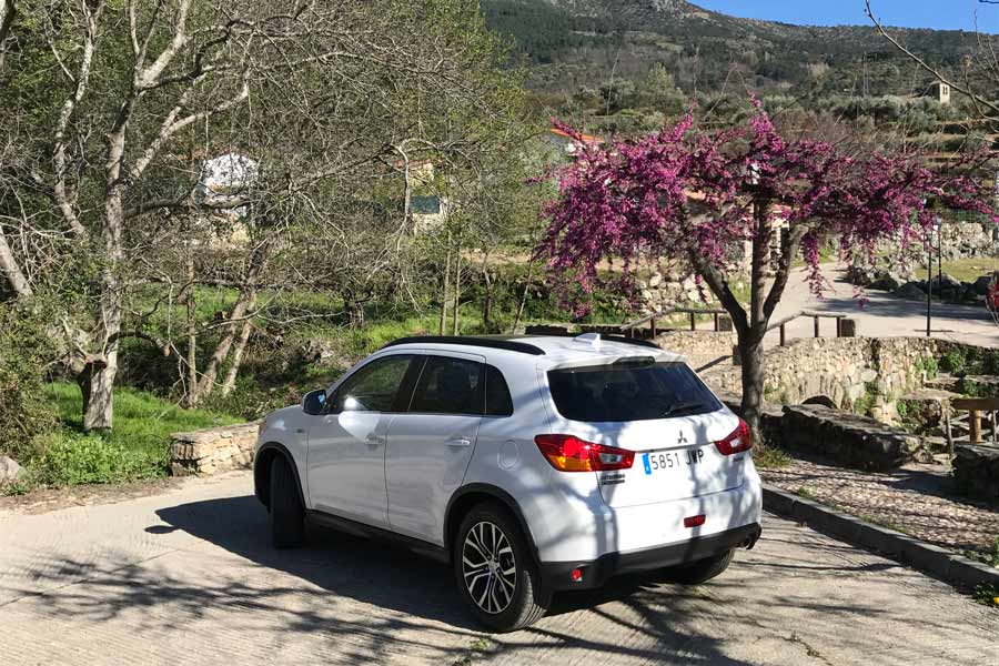 El ASX tiene una imagen más campera que la de sus competidores, esencia de Mitsubishi.