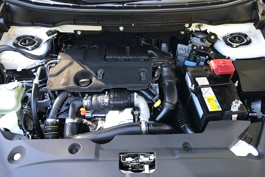 Motor de la versión diésel 160 DI-D de 114 CV.