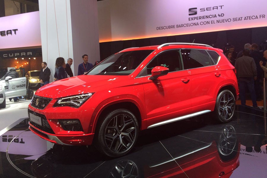 Seat llega a “su” salón para presentar el Ateca FR Seat llega a “su” salón para presentar el Ateca FR