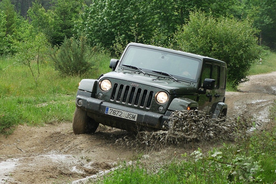 El Wrangler es un 4x4 auténtico con pocas concesiones al turismo por asfalto.