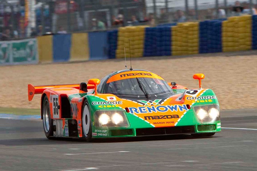 El Mazda 787B es el único coche japonés con una victoria en las 24 Horas de Le Mans.