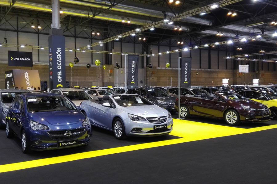 Opel llevará mas de 300 vehículo seminuevos al Salón V.O de Madrid.