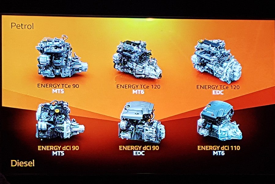 El Captur 2017 está disponible con dos motores diésel y tres de gasolina que se pueden asociar con cambios manuales o automáticos.