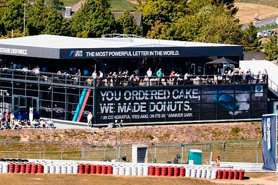 BMW felicita a Mercedes-AMG por su 50ª aniversario BMW felicita a Mercedes-AMG por su 50ª aniversario