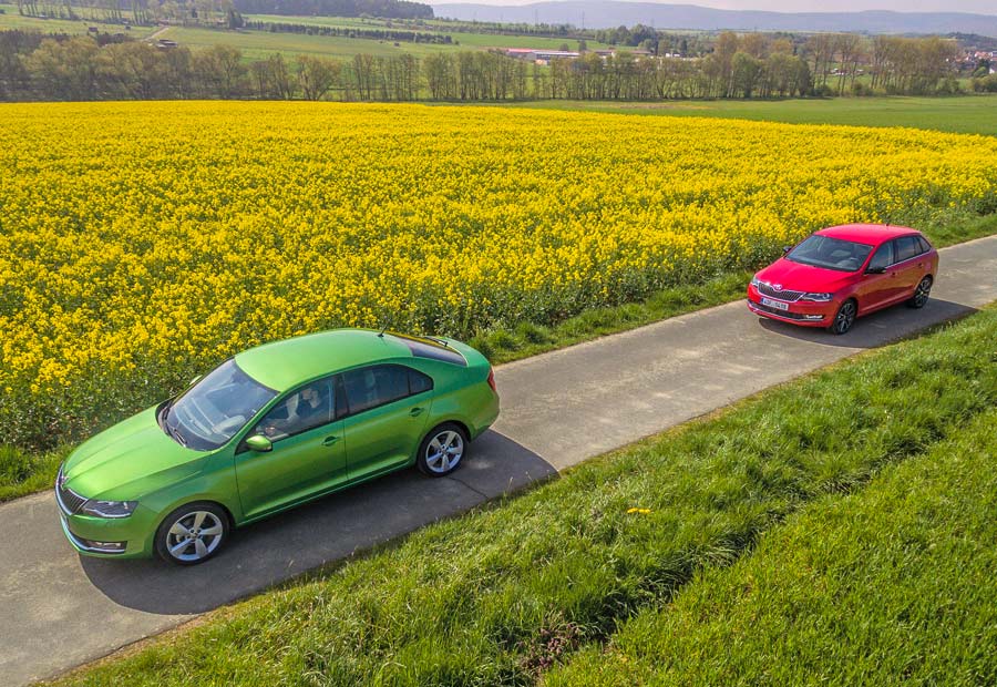 Nuevos Skoda Spaceback y Rapid, primera prueba Nuevos Skoda Spaceback y Rapid, primera prueba