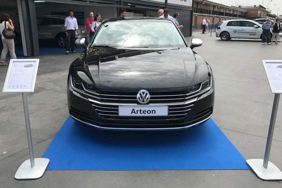 El nuevo Arteon fue invitado de lujo.