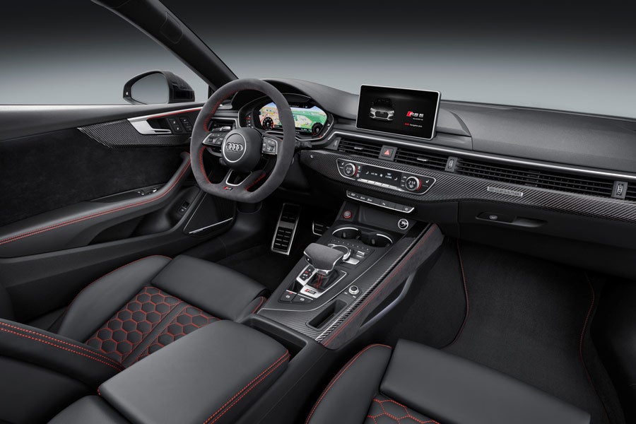 Interior del nuevo Audi RS5 2017.