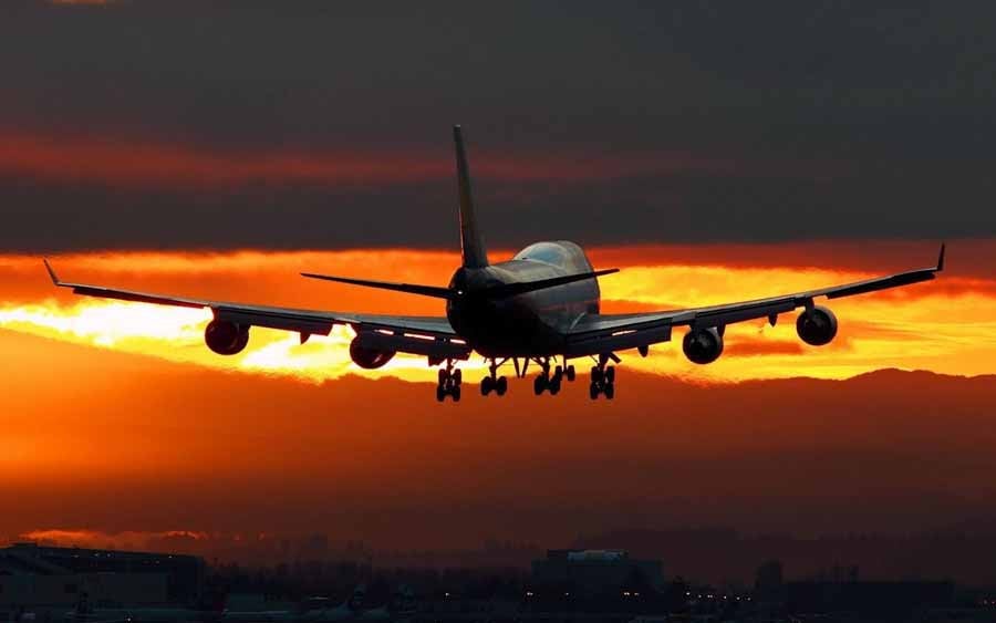 El avión es el método de transporte más contaminante de todos.