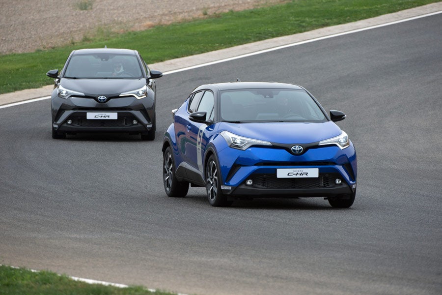 El Toyota C-HR se comportó de manera extraordinaria.