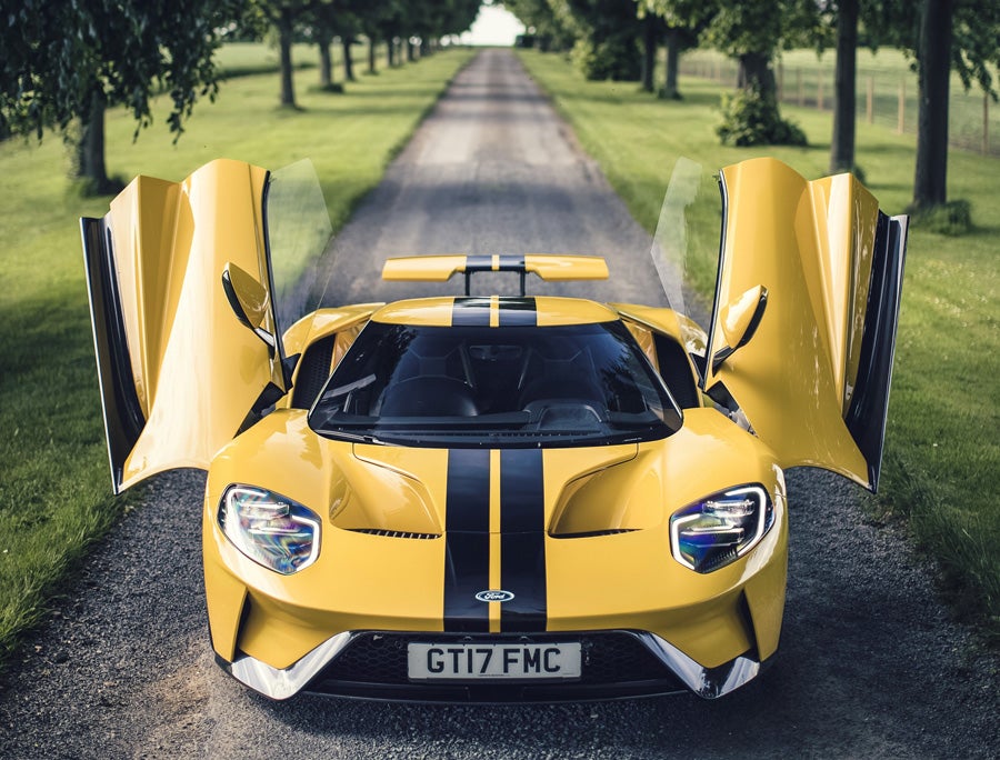 Posavasos y sensores para crear el Ford GT, deportivo de carretera Posavasos y sensores para crear el Ford GT, deportivo de carretera