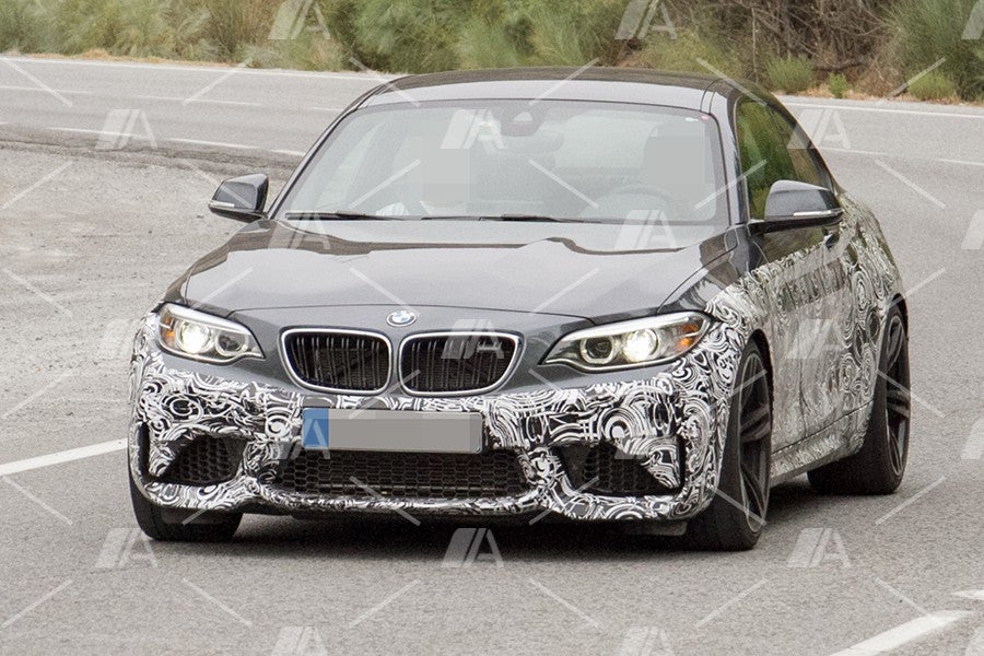 Fotos espía del BMW M2 CS 2018 Fotos espía del BMW M2 CS 2018