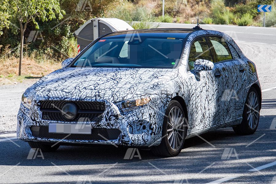 Fotos espía del Mercedes Clase A Hybrid 2018 Fotos espía del Mercedes Clase A Hybrid 2018