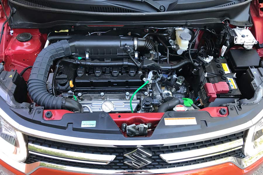 Motor 1.2 Dualjet de 90 CV del Suzuki Ignis.