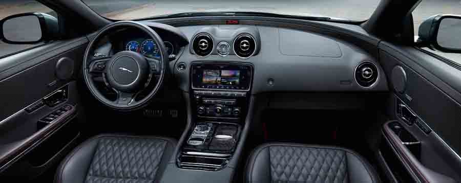 Nuevos sistemas de infoentretenimiento en el Jaguar XJ 2018.