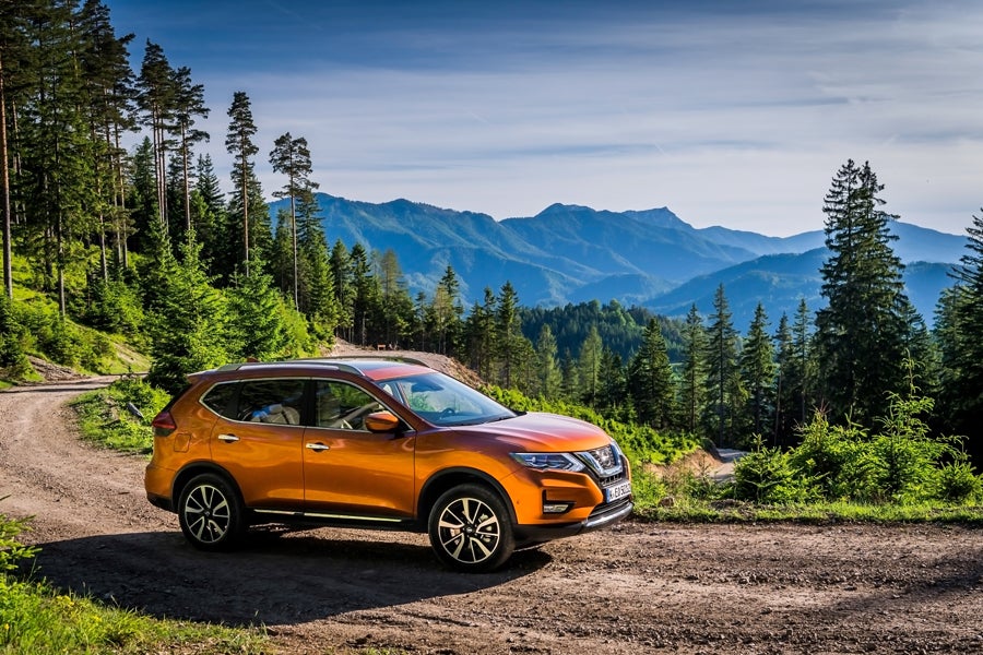 El Nissan X-Trail permite excursiones fuera del asfalto.