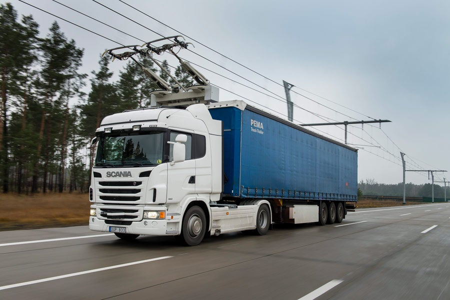Las autobahnen alemanas se electrifican para camiones Las autobahnen alemanas se electrifican para camiones