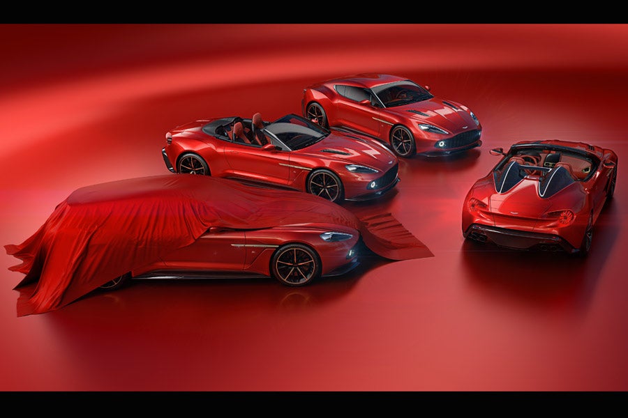 Nuevos Aston Martin Vanquish Zagato, la familia crece Nuevos Aston Martin Vanquish Zagato, la familia crece