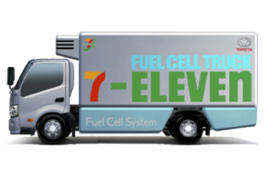 Camiones de hidrógeno: Toyota y 7-Eleven firman un acuerdo Camiones de hidrógeno: Toyota y 7-Eleven firman un acuerdo