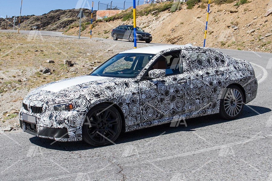 Fotos espía del BMW M340i 2018 Fotos espía del BMW M340i 2018