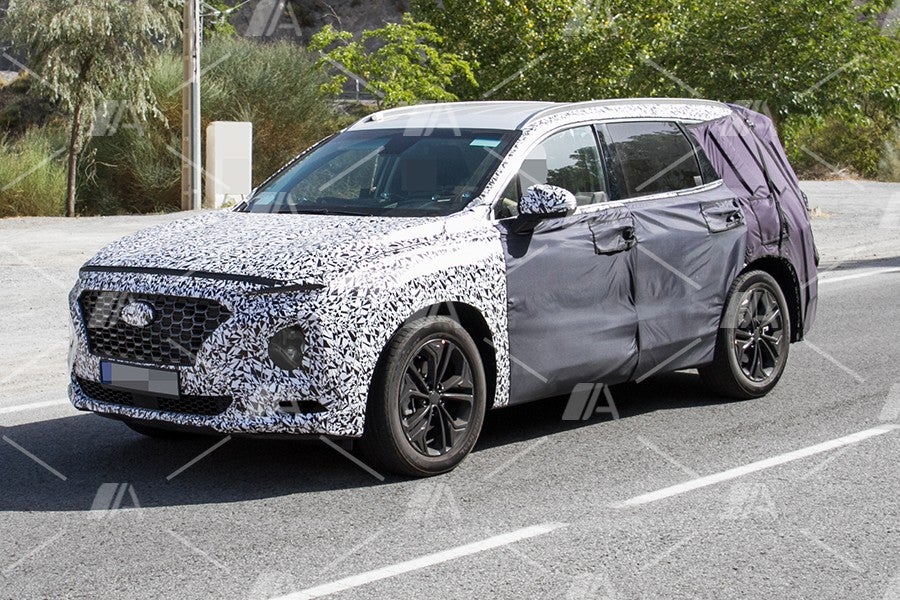 Fotos espía del nuevo Hyundai Santa Fe 2018 Fotos espía del nuevo Hyundai Santa Fe 2018