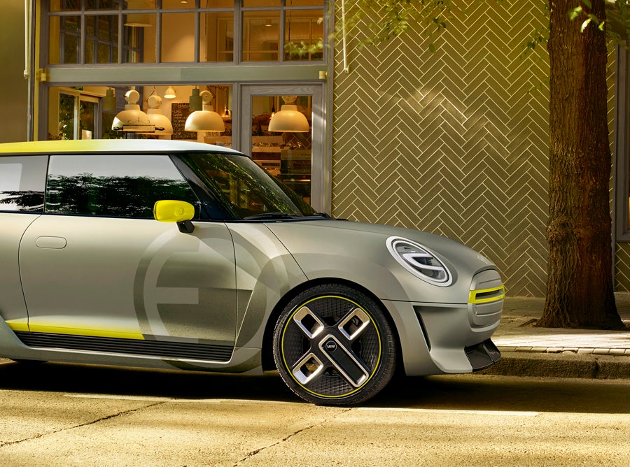 Conservar la identidad de Mini fue primordial en el trabajo de diseño del Mini Electric Concept.
