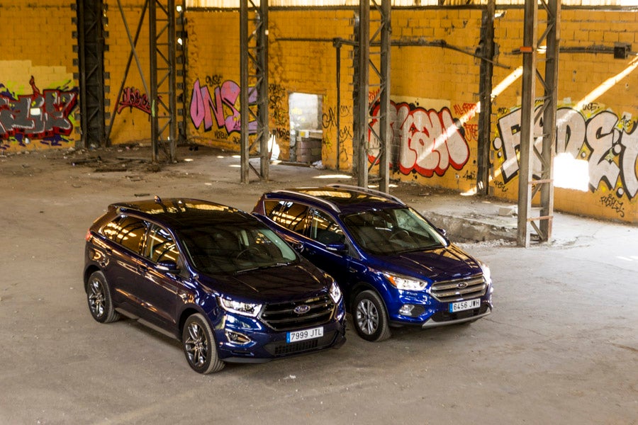 El Ford Edge posee una imagen con mayor "empaque" respecto al Kuga.