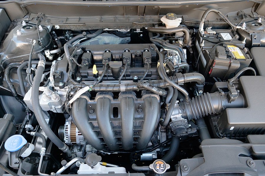 Con una cilindrada de 2 litros, este motor destaca más por su par que por la potencia.