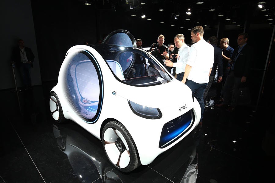 Smart vision EQ fortwo, el ‘car-sharing’ llega a Frankfurt Smart vision EQ fortwo, el ‘car-sharing’ llega a Frankfurt