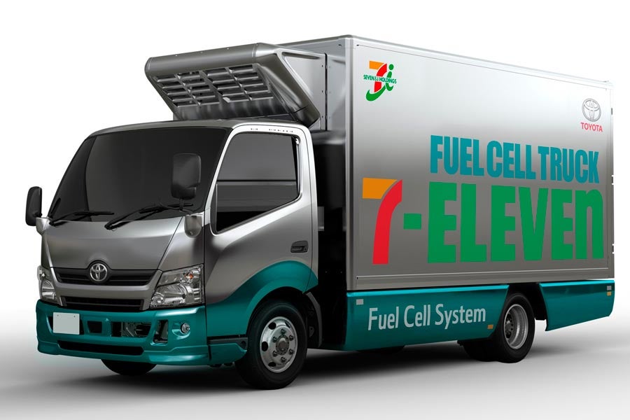 Toyota y 7-Eleven estudian el uso de la pila de combustible para reducir las emisiones Toyota y 7-Eleven estudian el uso de la pila de combustible para reducir las emisiones