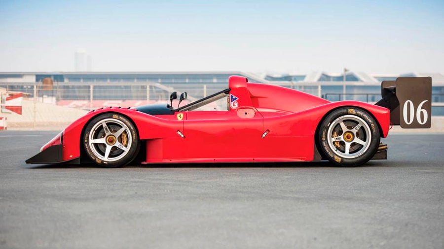 Un Ferrari ganador, así es este Ferrari 333 SP.