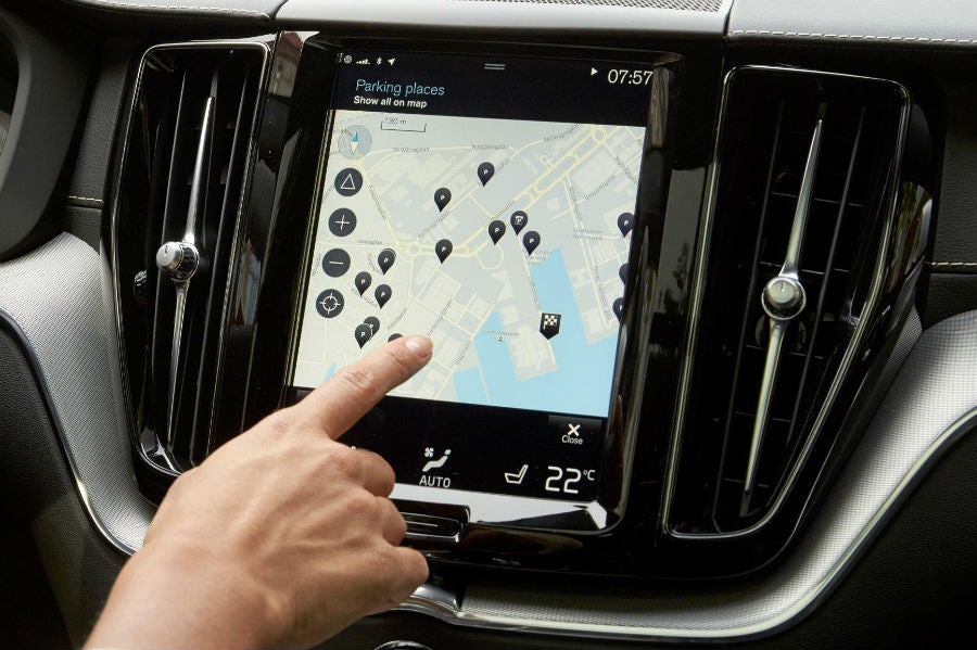 El Volvo XC40 incorporará el sistema de infoentretenimiento Sense, heredado de sus hermanos mayores XC90 y XC60.