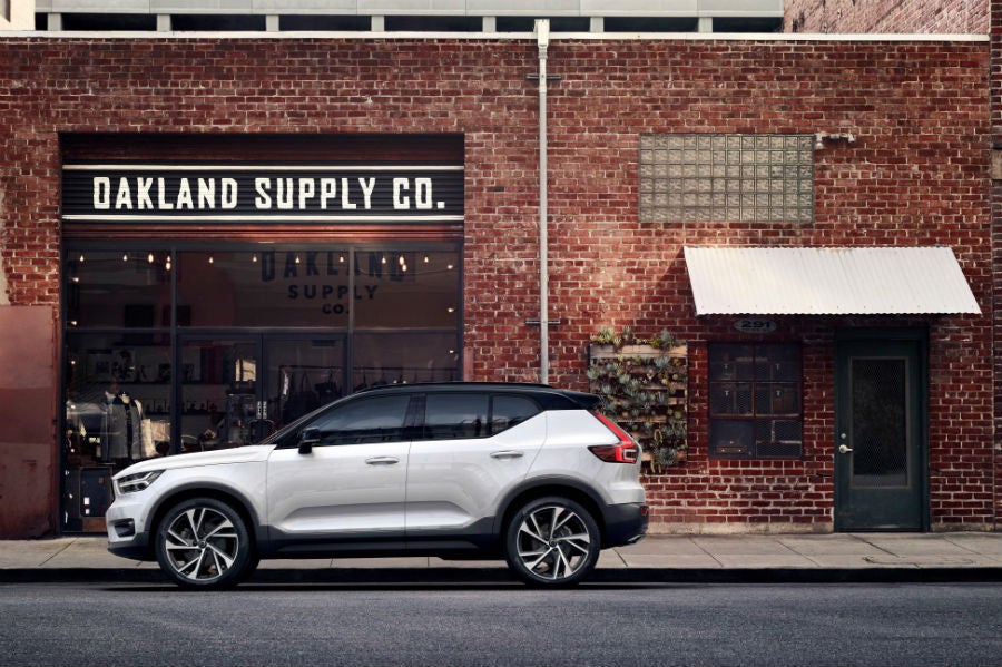 El diseño del Volvo XC40 evoluciona el leguaje de la marca.
