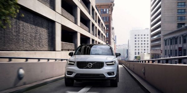 El XC40 tiene el frontal de la familia Volvo.