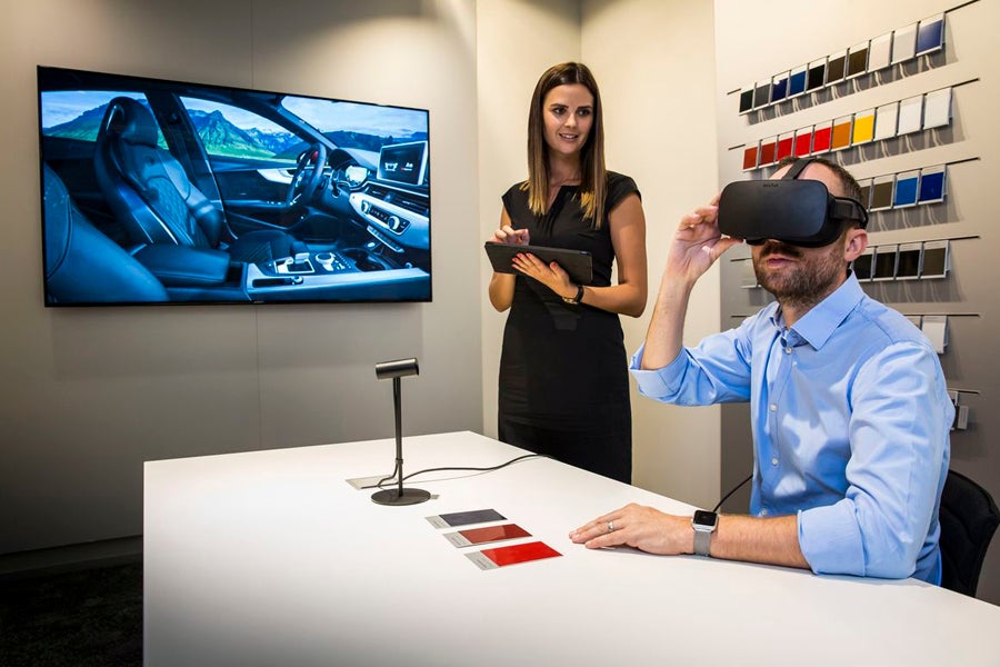 La realidad virtual llega a los concesionarios Audi La realidad virtual llega a los concesionarios Audi
