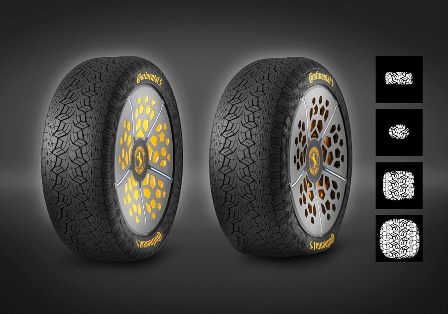 Continental muestra sus “neumáticos adaptativos” Continental muestra sus “neumáticos adaptativos”