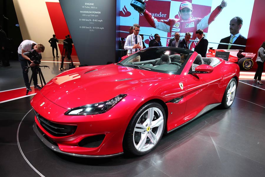 Ferrari Portofino, la última creación de Maranello aterriza en Frankfurt Ferrari Portofino, la última creación de Maranello aterriza en Frankfurt