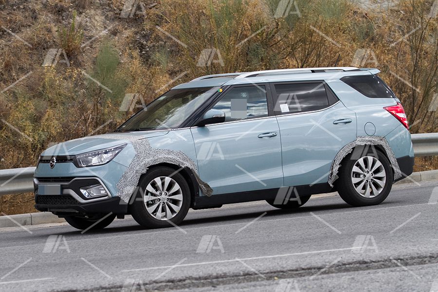 Fotos espía de la mula del SsangYong Korando 2019 Fotos espía de la mula del SsangYong Korando 2019