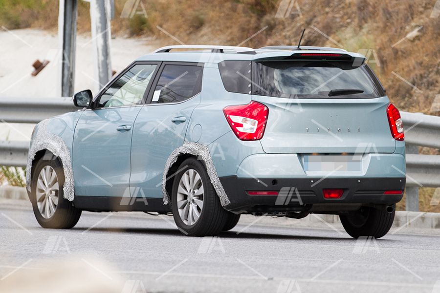 Esta mula esconde al futuro modelo de SsangYong.