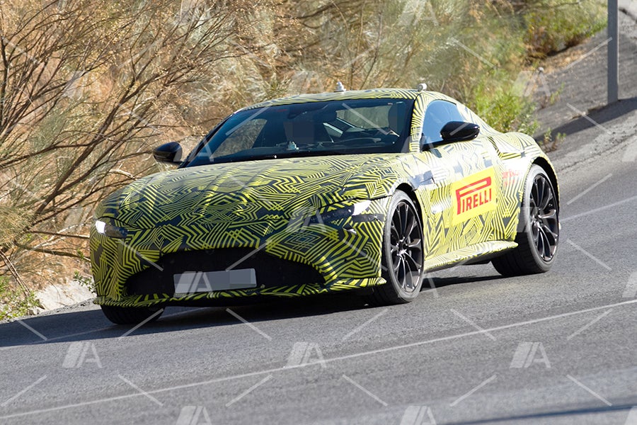 Fotos espía del Aston Martin Vantage 2019 Fotos espía del Aston Martin Vantage 2019
