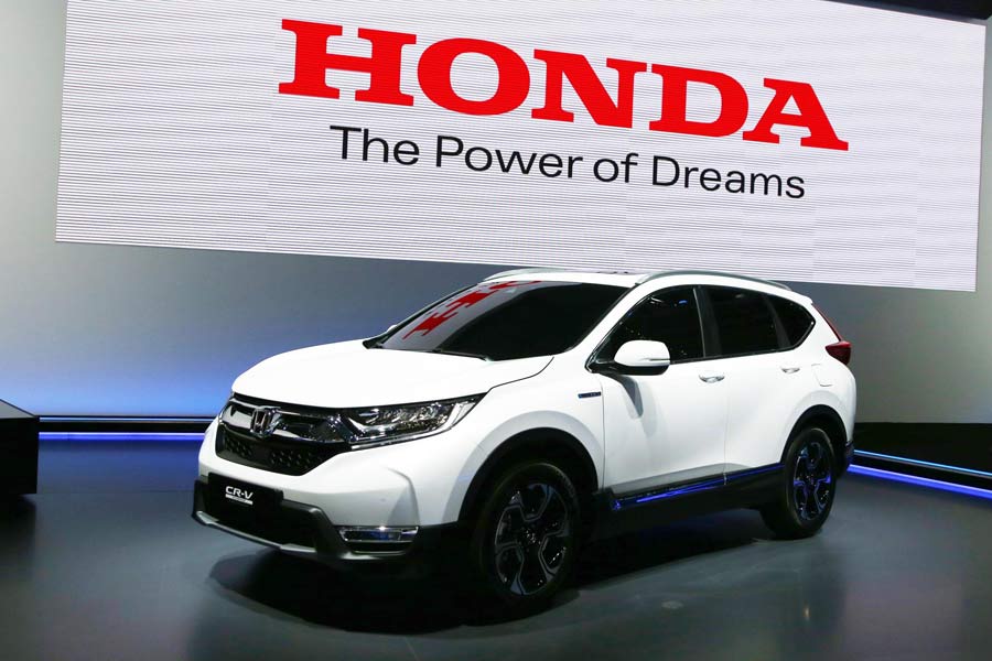 El Honda CR-V híbrido debuta en el Salón de Frankfurt 2017 El Honda CR-V híbrido debuta en el Salón de Frankfurt 2017