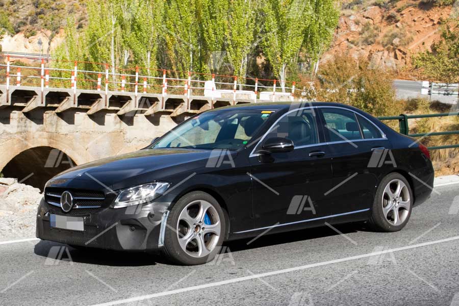 Fotos espía del Mercedes Clase C 350e PHEV Fotos espía del Mercedes Clase C 350e PHEV