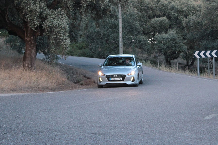 Imágenes dinámicas del Hyundai i30 Cw.