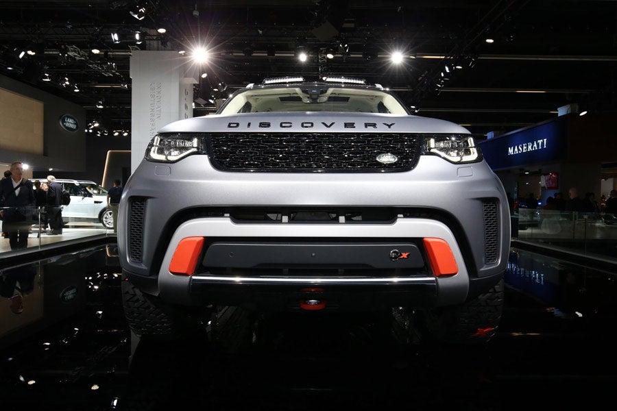 Land Rover presenta el Discovery SVX en Frankfurt Land Rover presenta el Discovery SVX en Frankfurt
