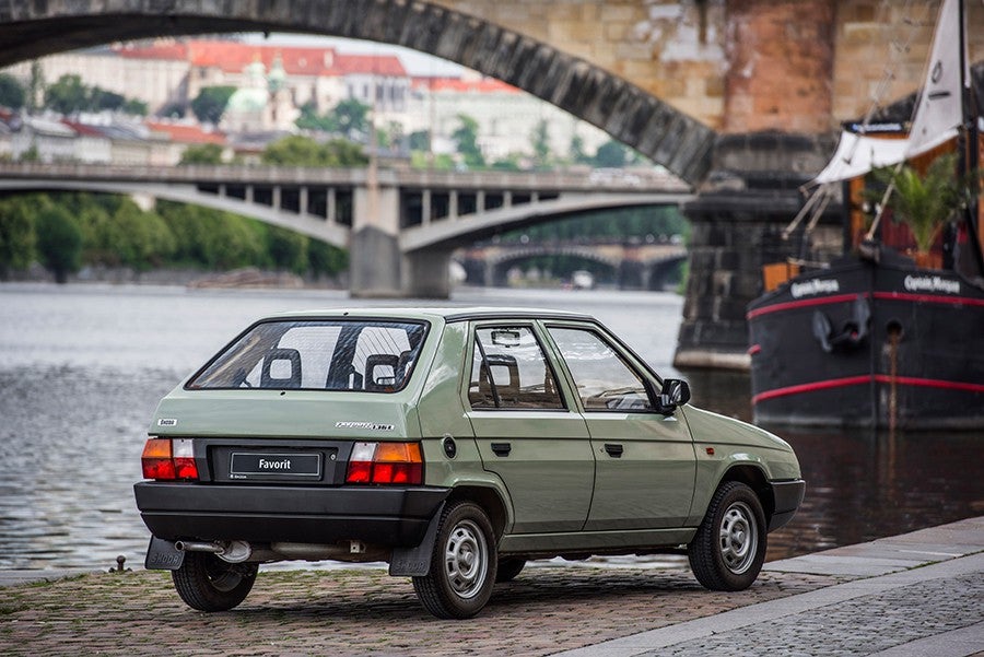 El Favorit fue un cambio radical en Skoda.