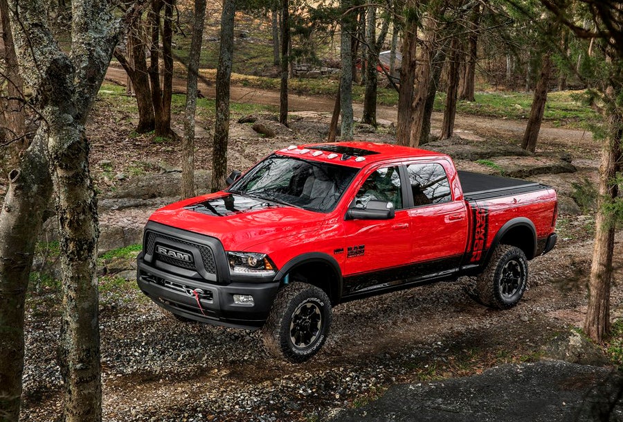 Ram power wagon, propulsada por un V8 de 6,4 litros.