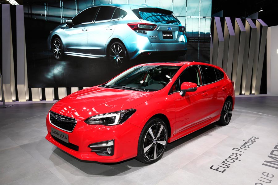 Subaru lleva sus nuevos Impreza y WRX STI a Frankfurt Subaru lleva sus nuevos Impreza y WRX STI a Frankfurt