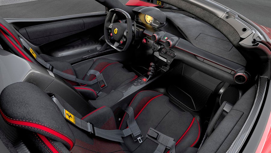 Interior LaFerrari Aperta.