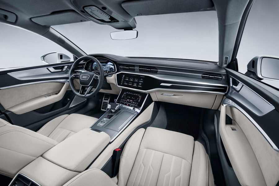 Interior del nuevo Audi A7 Sportback.