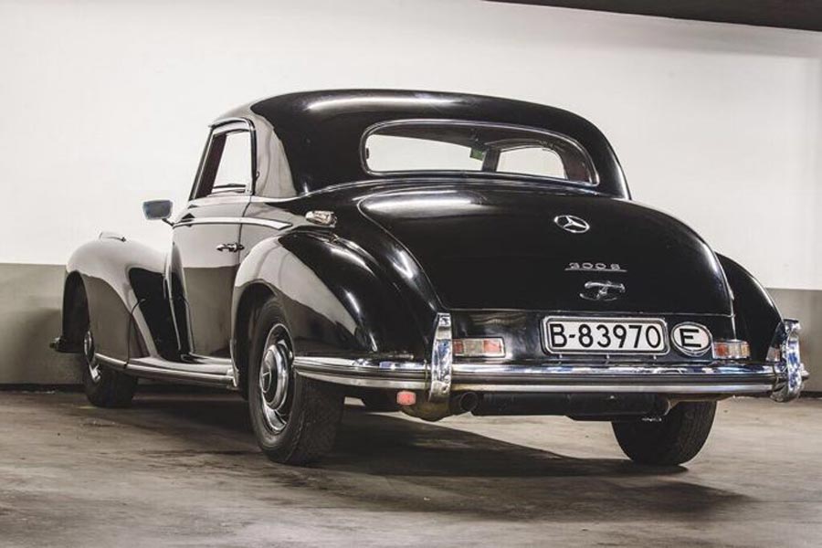 El Mercedes 300 S Coupé del Dr. Barraquer está en perfecto estado de conservación.